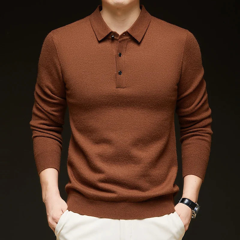 ADAM CASHMERE POLO