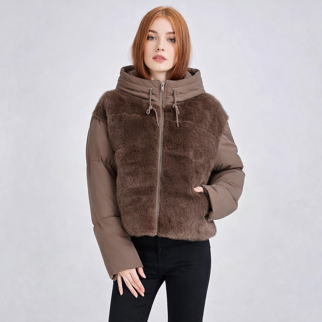 SUTTON PLUSH HYBRID JACKET