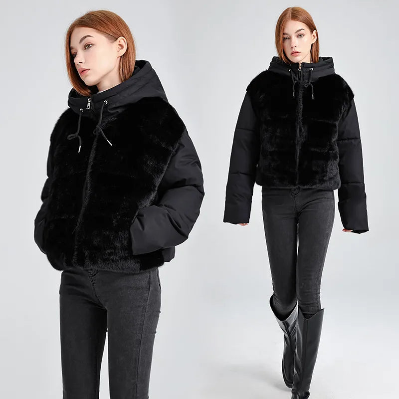 SUTTON PLUSH HYBRID JACKET