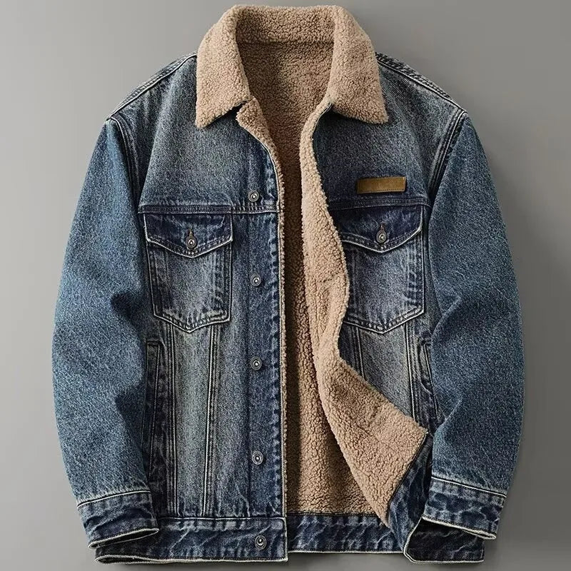BELNOR SHERPA DENIM JACKET