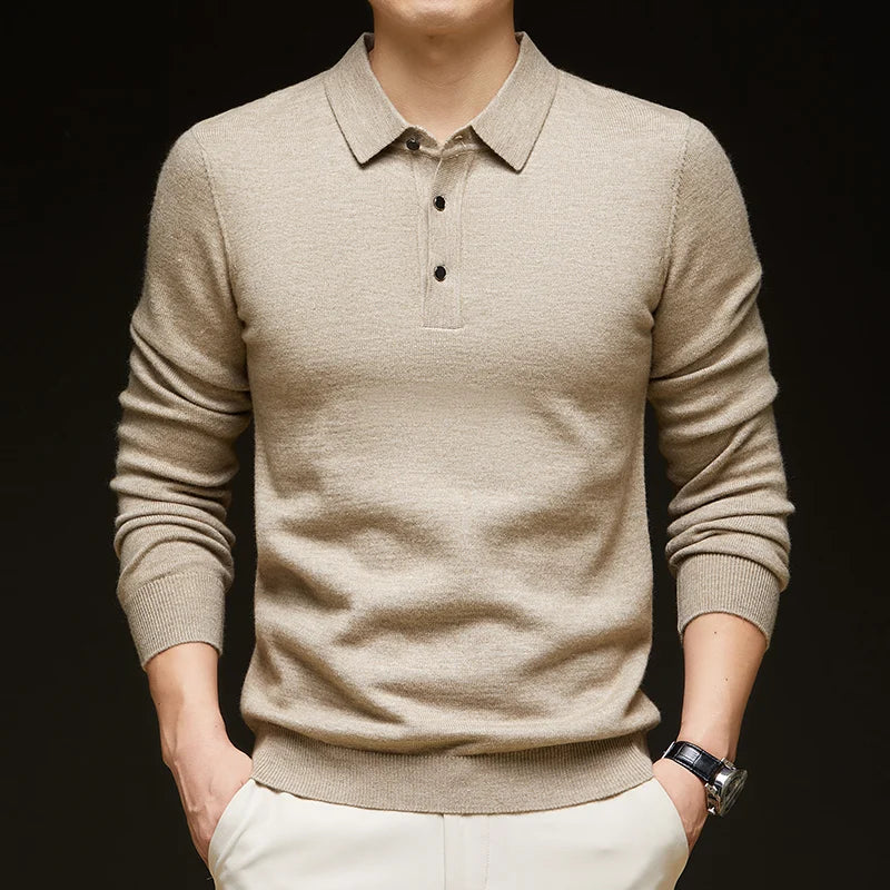 ADAM CASHMERE POLO