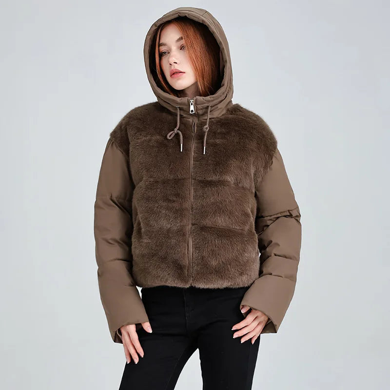 SUTTON PLUSH HYBRID JACKET