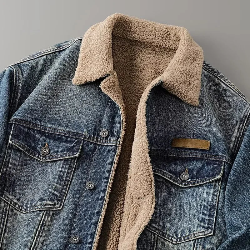 BELNOR SHERPA DENIM JACKET