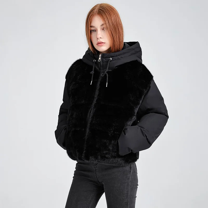 SUTTON PLUSH HYBRID JACKET