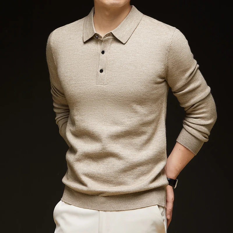 ADAM CASHMERE POLO