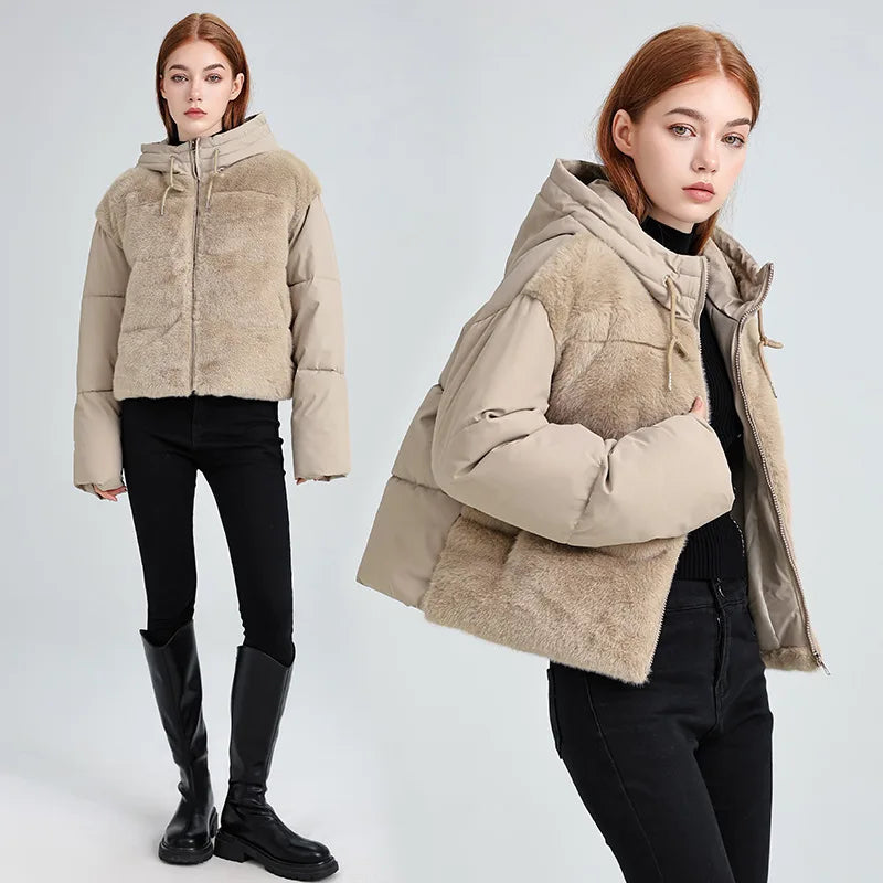 SUTTON PLUSH HYBRID JACKET