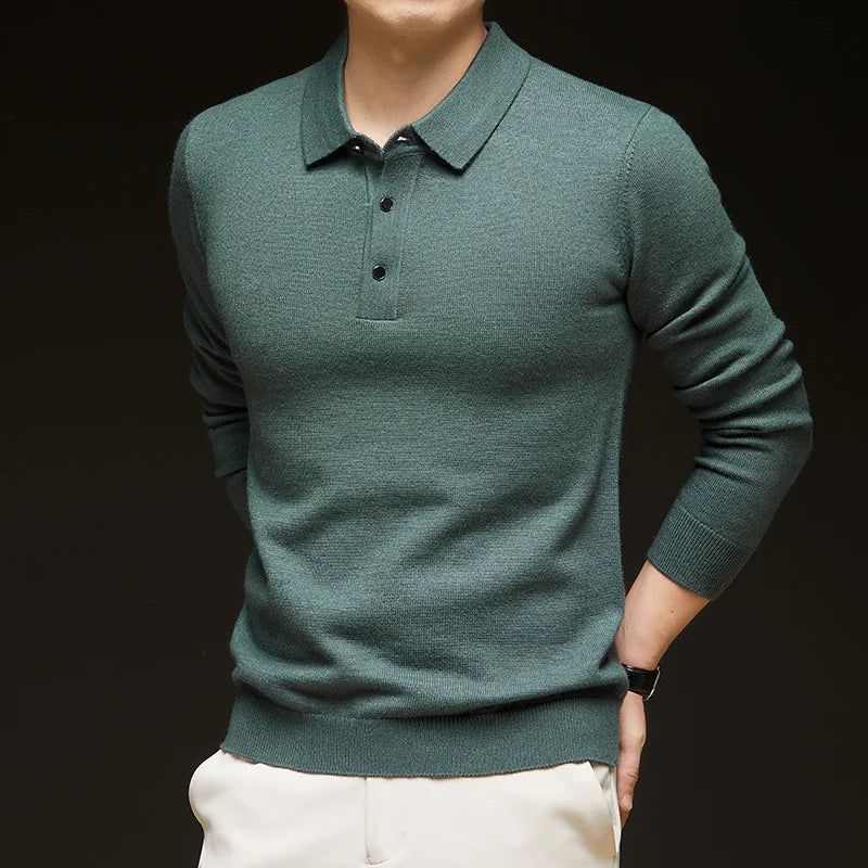 ADAM CASHMERE POLO