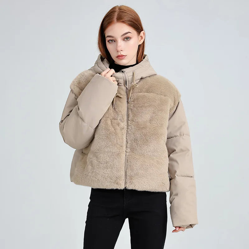 SUTTON PLUSH HYBRID JACKET